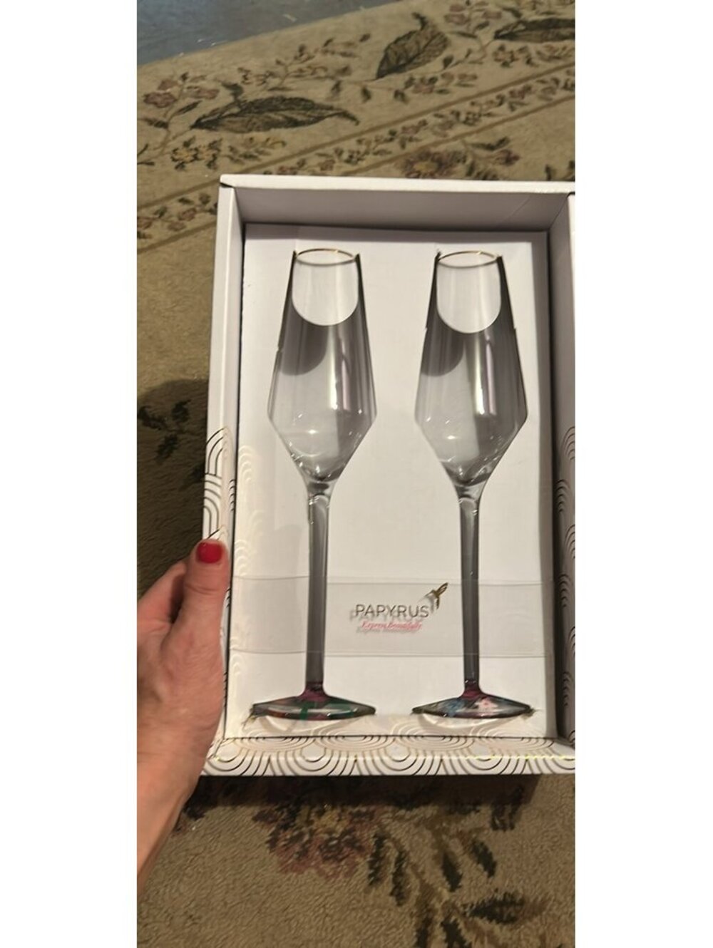 Papyrus Champagne Flutes